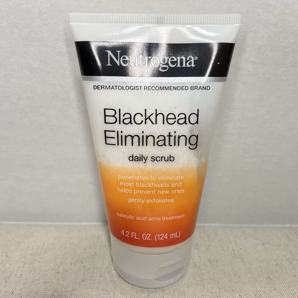 Neutrogena Blackhead Eliminating Daily Scrub 4.2oz 150ml Exp 2021/05